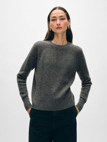 Cashmere Waffle Sweatshirt