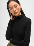 Superfine Merino Fitted Turtleneck