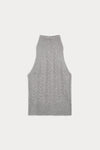 RUNA CABLE KNIT CASHMERE HALTER