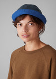 Studio Kettle Dry Waxed Cotton Deck Hat | Navy/French Blue