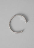 Emily Nixon Mitsuro Ribbon Bangle | Silver