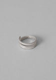 Emily Nixon Mitsuro Ribbon Ring | Silver