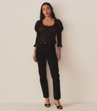 BAPTISIA TOP -- BLACK