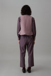 CALLUM PANT | MAUVE TROPICAL WOOL