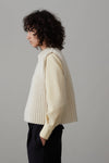 DYLAN SWEATER VEST | CREAM HIGHLAND WOOL