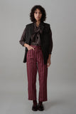 HANSON PANT | MAUVE COTTON STRIPE