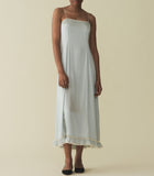 CELANO DRESS -- DUSTY BLUE