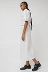 Deiji Studios Channel Skirt in White