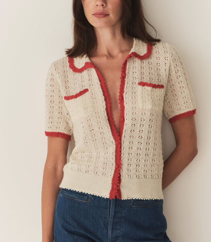 GLORIANA TOP -- MOONSTONE