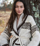 HALE CARDIGAN -- WHIDBEY JACQUARD