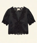 IDELLA TOP -- BLACK