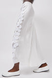 INSHADE Long Sequin Skirt in White