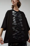 INSHADE Oversized T-Shirt with Sequins in Black