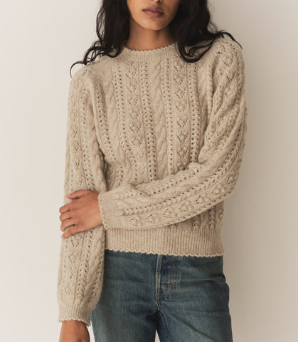 LANGLEY SWEATER -- EARL GREY