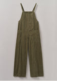 Organic Cord Pocket Jumpsuit | Pear