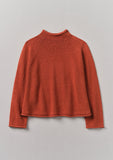 Organic Cotton Linen Easy Sweater | Red Fig