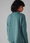 Loopback Jersey Easy Sweater | Dusty Jade