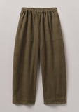 Organic Cord Barrel Leg Pants | Pear