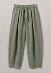 Minako Garment Dyed Linen Pants | Light Sage