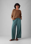 Full Length Loopback Jersey Pants | Dusty Jade