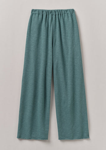 Full Length Loopback Jersey Pants | Dusty Jade