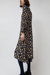 No.6 Campden Dress in Black and Lilac Primrose