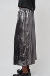 No.6 Inez Skirt in Silver Pony Hair