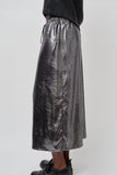 No.6 Inez Skirt in Silver Pony Hair