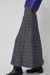 Rodebjer Neneh Boucle Skirt in Utility Blue