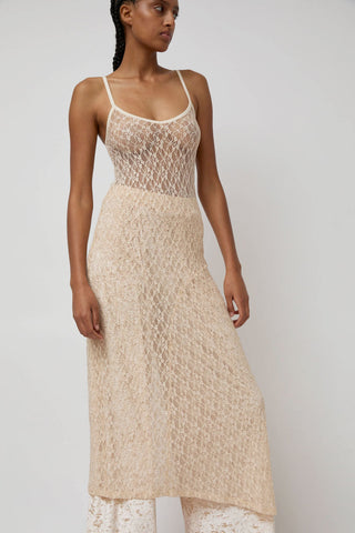 Simone Wild Camisole Dress in Ivory