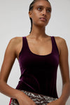 Simone Wild Eve Bodysuit in Plum