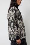 TAION Military Over Size Crew Neck Jacket in Winter Camo