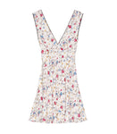 TULA DRESS -- BLANC FLOWERING MEADOW