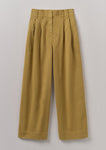 Cotton Paper Bag Pants | Honey