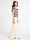 Aila Knit Top in Deauville Stripe