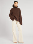 Annika Turtleneck in Cocoa