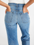 Ashton High Rise Wide Leg Flare Jean in Montecito