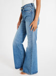 Ashton High Rise Wide Leg Flare Jean in Montecito