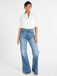 Ashton High Rise Wide Leg Flare Jean in Montecito