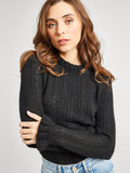 Aurora Pullover in Black