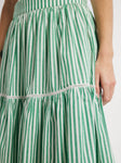 Betty Skirt in Kelly Stripe