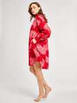 Bonnie Dress in Crimson Floral