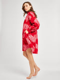 Bonnie Dress in Crimson Floral