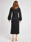 Brianna Sweater Dress in Black