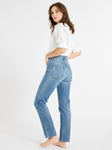 Brooke Mid Rise Slim Fit Jean in Montecito