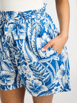 Cary Short in Blue Hibiscus