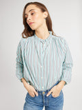 Francesca Top in Seaglass Stripe