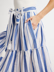 Françoise Skirt in Nantucket Stripe