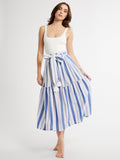 Françoise Skirt in Nantucket Stripe