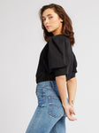 Lila Top in Black